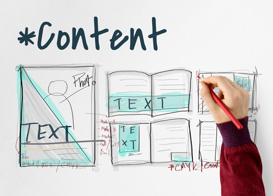 Come strutturare i contenuti di un sito web